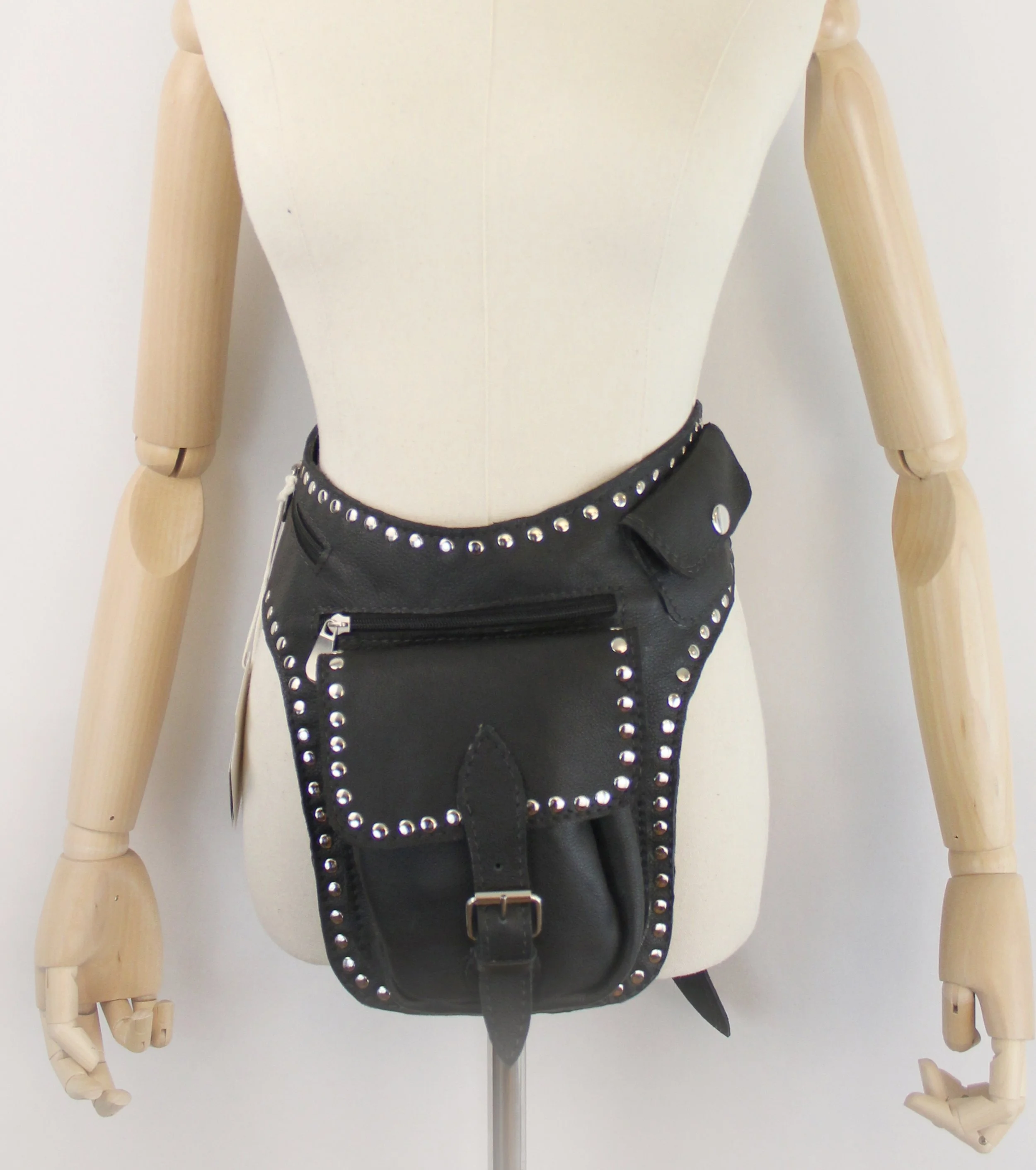 Rock Leather Handmade Bumbag — Quri Andino
